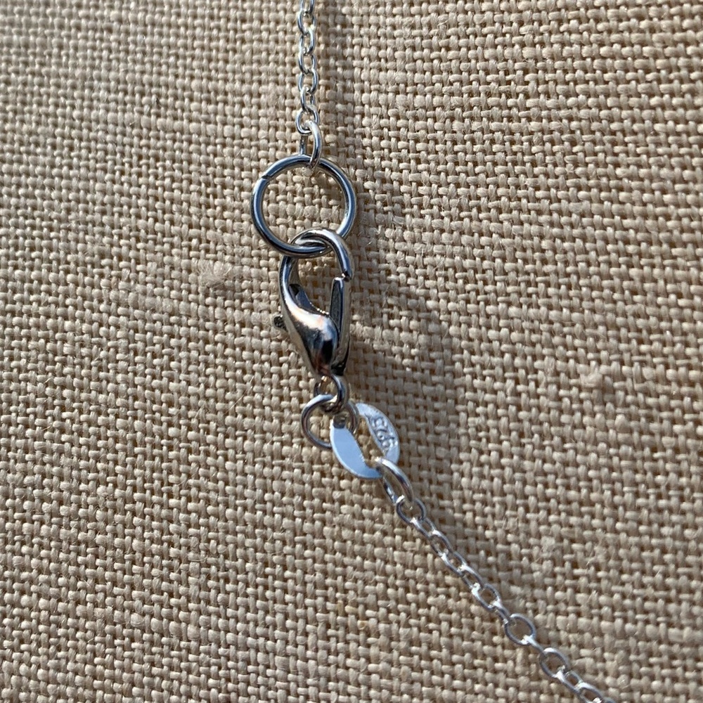 NWT Sterling Silver Plated Chain & Crucifix Alloy Metal Charm Necklace - Picture 10 of 16